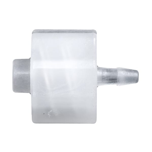 Cole Parmer Luer to Hose Barb Fitting, Straight Adapter, Ntrl Kynar, Cleanroom, Male Luerx5/32in ID; 10PK LM-2.5NK7-QC - main